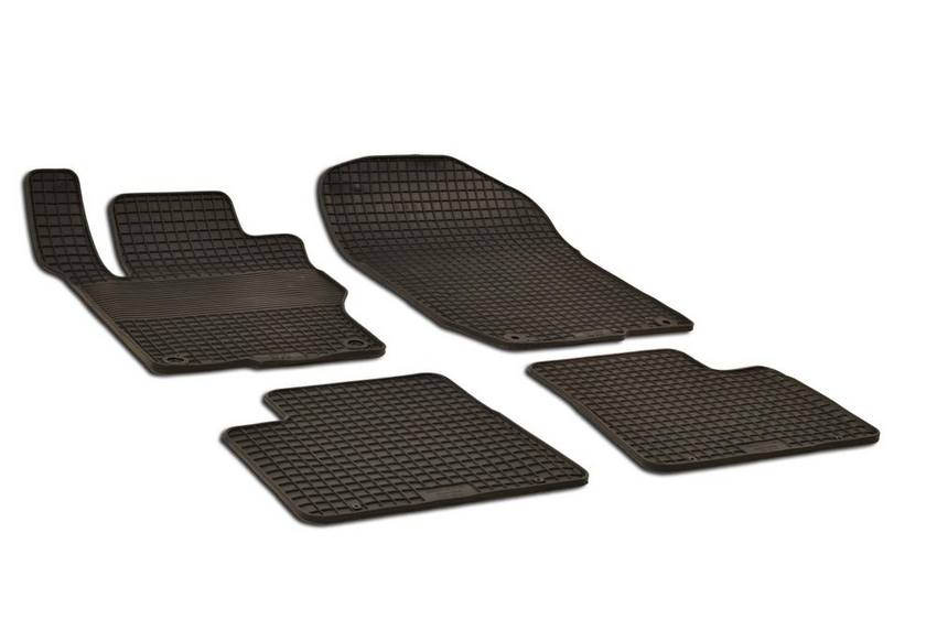 Mercedes Floor Mat Set - Front and Rear (All-Weather) (Black) Q6680686 - eEuro Preferred 214755